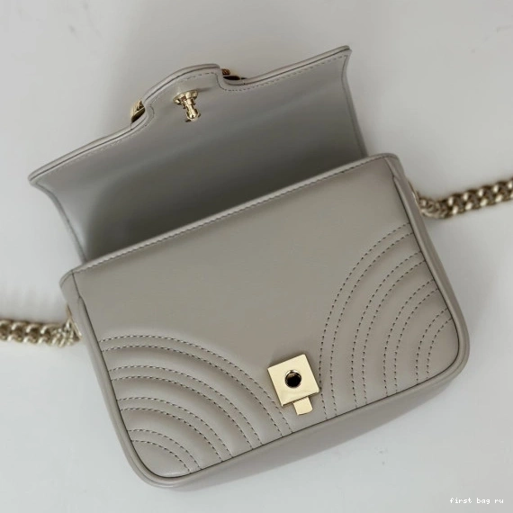 First bag ru bag-17*13*6CM top handle GG mini Marmont GUCCI 0806